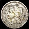 Image 1 : 1865 Nickel Three Cent LIGHTLY CIRCULATED