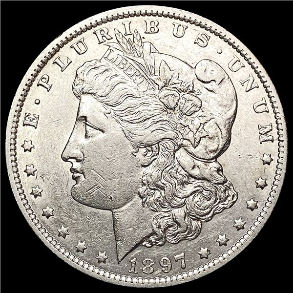 1897-O Morgan Silver Dollar CLOSELY UNCIRCULATED