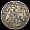Image 2 : 1869 Seated Liberty Half Dollar LIGHTLY CIRCULATED