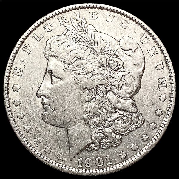 1901 Morgan Silver Dollar CLOSELY UNCIRCULATED