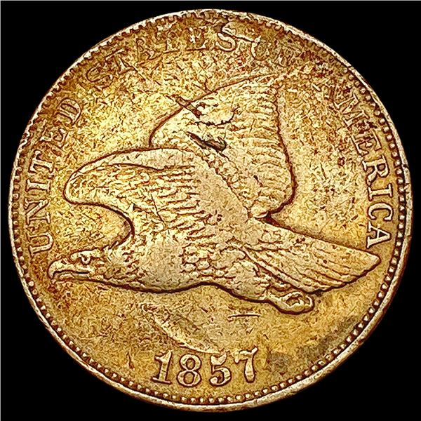 1857 Flying Eagle Cent LIGHTLY CIRCULATED