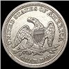 Image 2 : 1858 Seated Liberty Quarter CLOSELY UNCIRCULATED