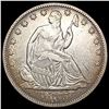 Image 1 : 1875-CC Seated Liberty Half Dollar CLOSELY UNCIRCU