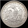 Image 2 : 1875-CC Seated Liberty Half Dollar CLOSELY UNCIRCU