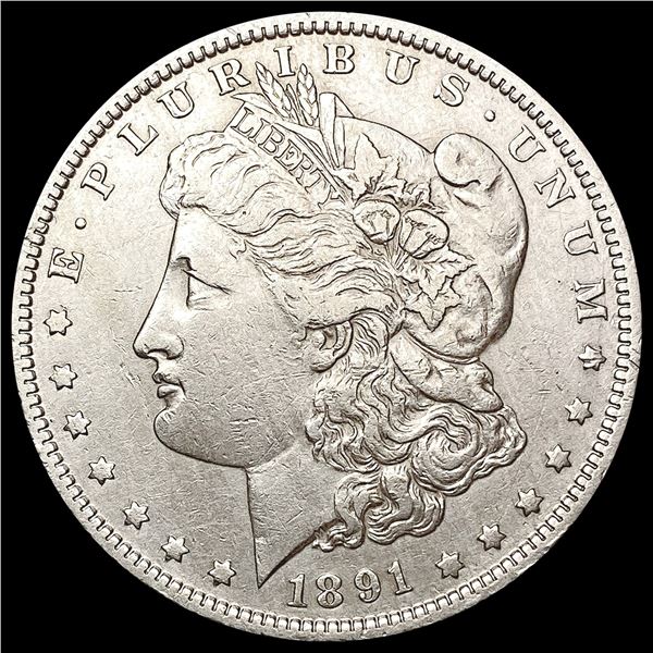 1891-O Morgan Silver Dollar CLOSELY UNCIRCULATED