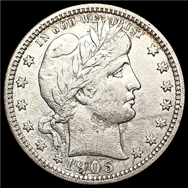 1905 Barber Quarter CLOSELY UNCIRCULATED