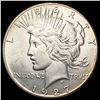 Image 1 : 1927 Silver Peace Dollar CLOSELY UNCIRCULATED