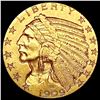 Image 1 : 1909 $5 Gold Half Eagle CLOSELY UNCIRCULATED
