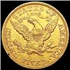 Image 2 : 1898 $5 Gold Half Eagle CLOSELY UNCIRCULATED