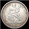 Image 1 : 1882 Seated Liberty Dime NEARLY UNCIRCULATED