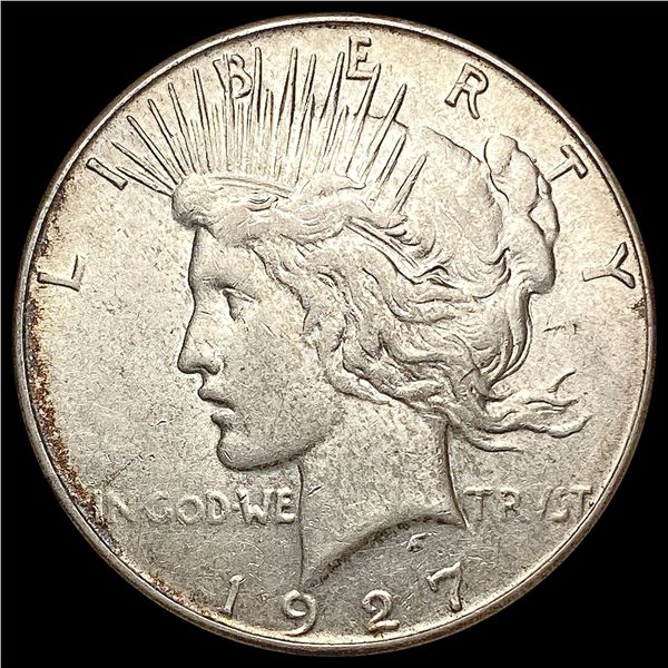 1927-S Silver Peace Dollar NEARLY UNCIRCULATED