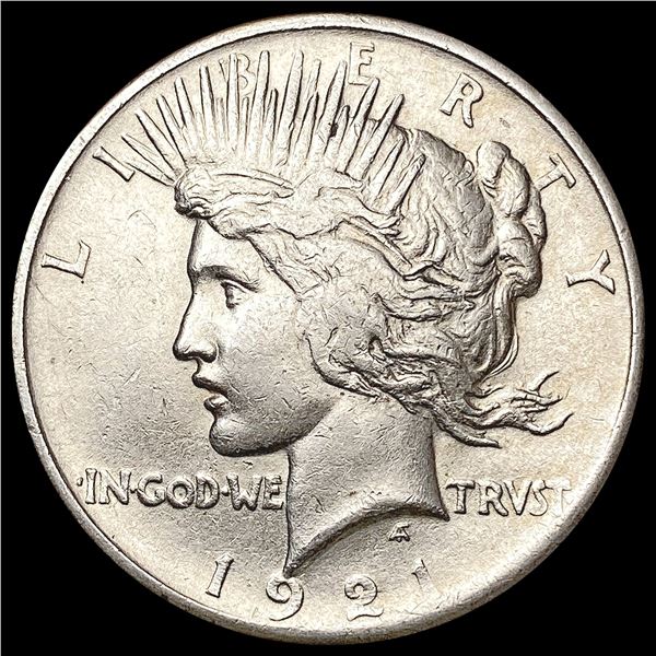 1921 Silver Peace Dollar LIGHTLY CIRCULATED