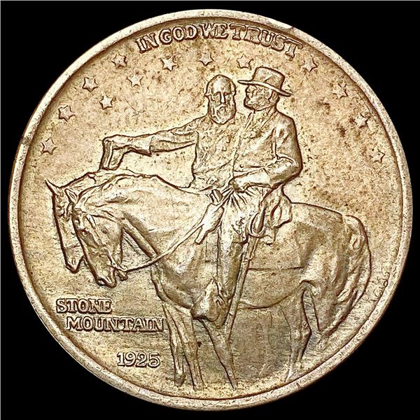 1925 Stone Mountain Half Dollar NEARLY UNCIRCULATE