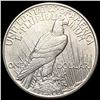 Image 2 : 1921 Silver Peace Dollar CLOSELY UNCIRCULATED