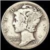 Image 1 : 1921-D Mercury Dime NICELY CIRCULATED
