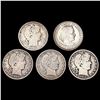 Image 1 : 1893-1911 Varied Date US Half Dollars [5 Coins] HI