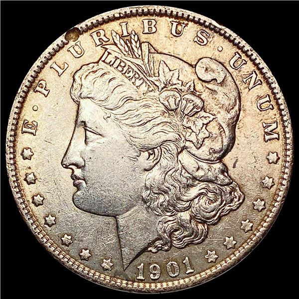 1901 Morgan Silver Dollar CLOSELY UNCIRCULATED