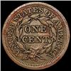 Image 2 : 1851 Braided Hair Large Cent CLOSELY UNCIRCULATED