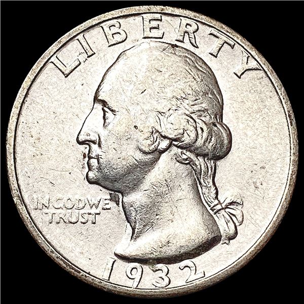 1932-S Washington Silver Quarter CLOSELY UNCIRCULA
