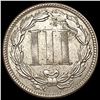 Image 2 : 1865 Nickel Three Cent CLOSELY UNCIRCULATED