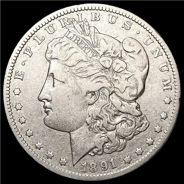 1891-O Morgan Silver Dollar CLOSELY UNCIRCULATED