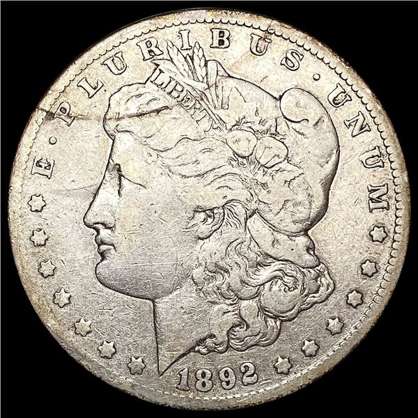 1892-CC Morgan Silver Dollar NICELY CIRCULATED