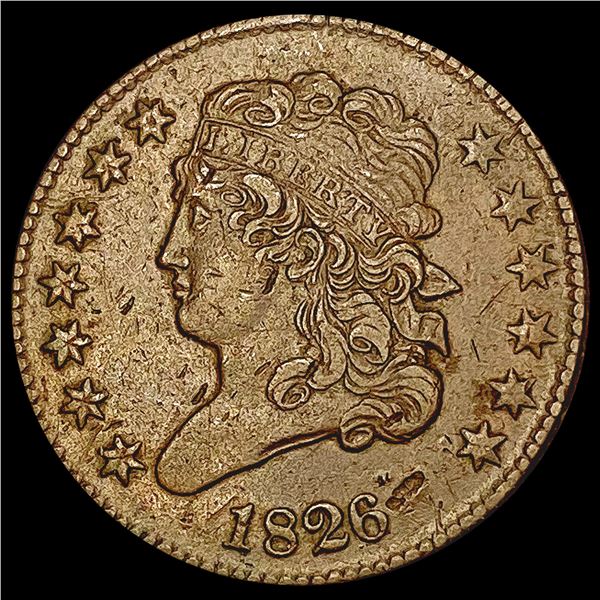 1828 Classic Head Half Cent CLOSELY UNCIRCULATED