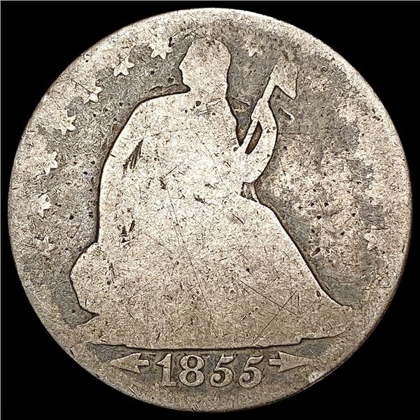 1955-O Arrows Seated Liberty Half Dollar NICELY CI