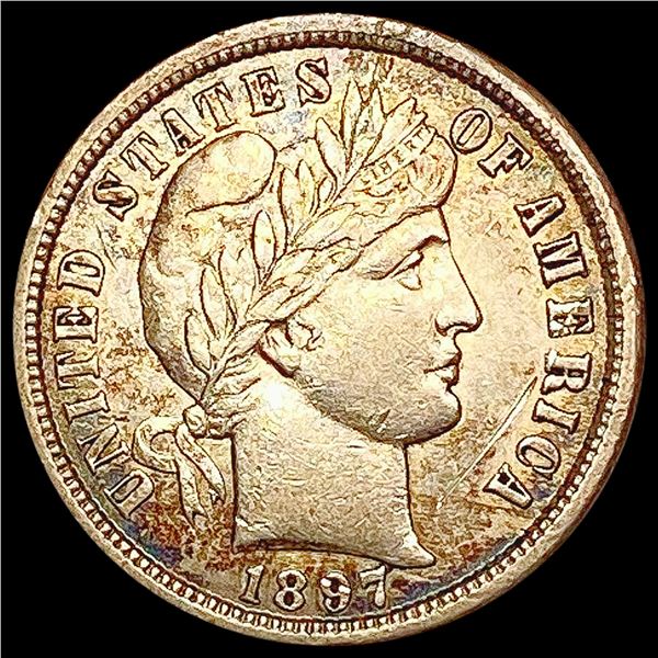 1897-S Barber Dime CLOSELY UNCIRCULATED