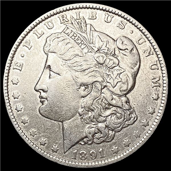 1891-O Morgan Silver Dollar CLOSELY UNCIRCULATED