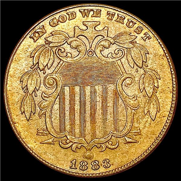 1883 Shield Nickel CLOSELY UNCIRCULATED