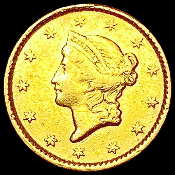 1851 Rare Gold Dollar CLOSELY UNCIRCULATED
