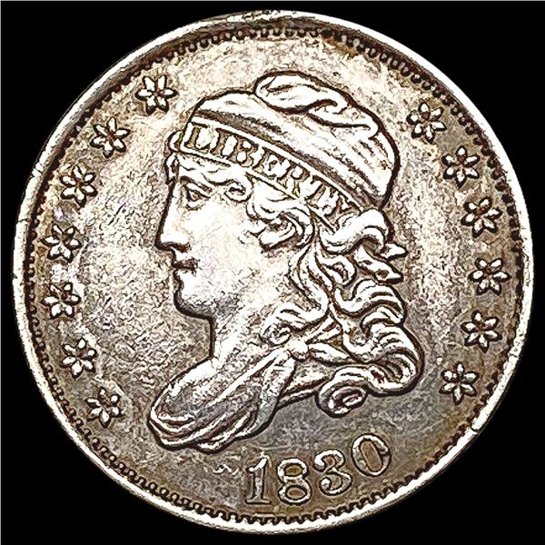 1830 Capped Bust Half Dime LIGHTLY CIRCULATED