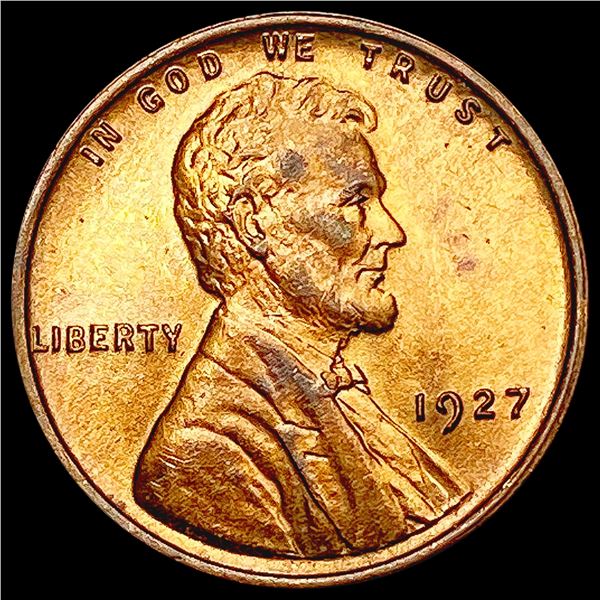 1927 Red Wheat Cent GEM BU
