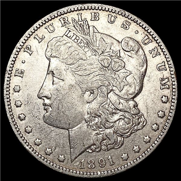 1891-O Morgan Silver Dollar CLOSELY UNCIRCULATED