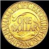Image 2 : 1915-S Pan-Pac Rare Gold Dollar UNCIRCULATED