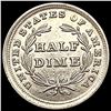 Image 2 : 1838 Seated Liberty Half Dime GEM BU