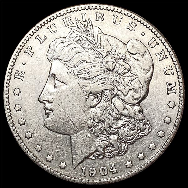 1904-S Morgan Silver Dollar CLOSELY UNCIRCULATED