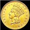Image 1 : 1856 Rare Gold Dollar CLOSELY UNCIRCULATED