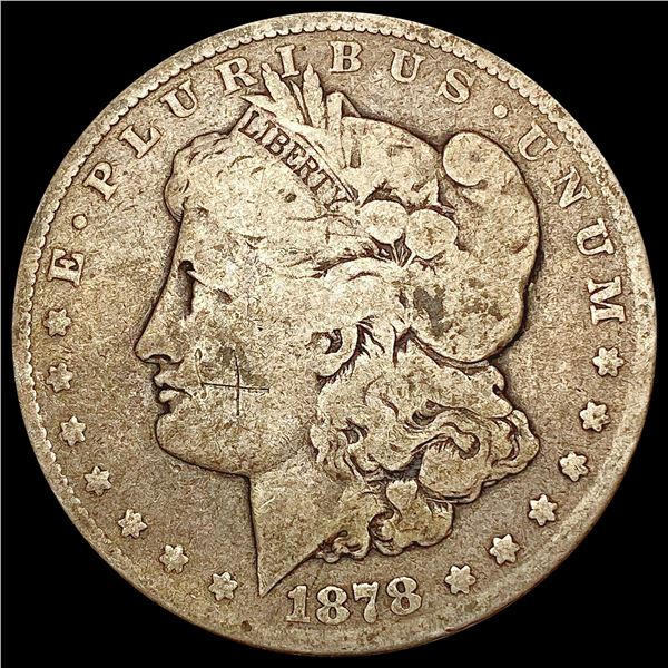 1878-CC Morgan Silver Dollar NICELY CIRCULATED