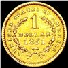 Image 2 : 1851 Rare Gold Dollar CLOSELY UNCIRCULATED