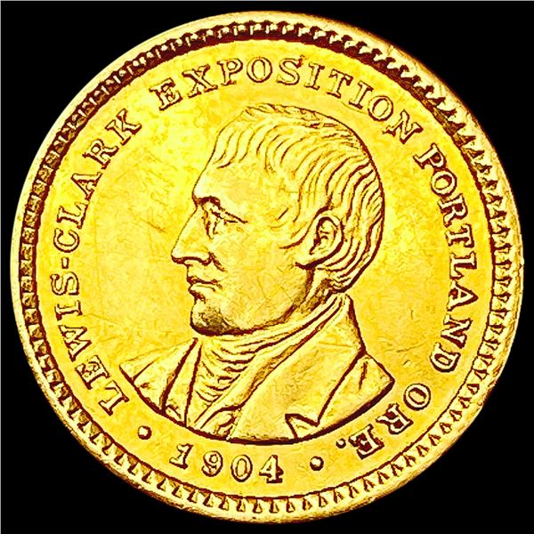 1904 Lewis & Clark Rare Gold Dollar UNCIRCULATED