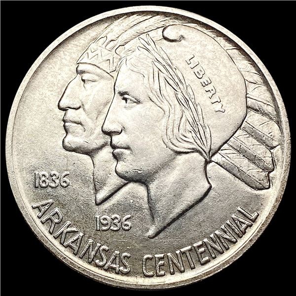 1936-S Arkansas Half Dollar CHOICE BU