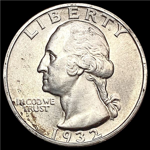 1932-S Washington Silver Quarter UNCIRCULATED