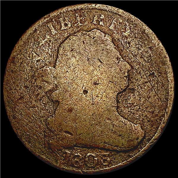 1803 Draped Bust Half Cent NICELY CIRCULATED