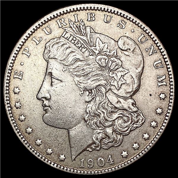 1904 Morgan Silver Dollar CLOSELY UNCIRCULATED