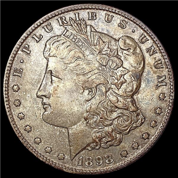 1898-S Morgan Silver Dollar CLOSELY UNCIRCULATED