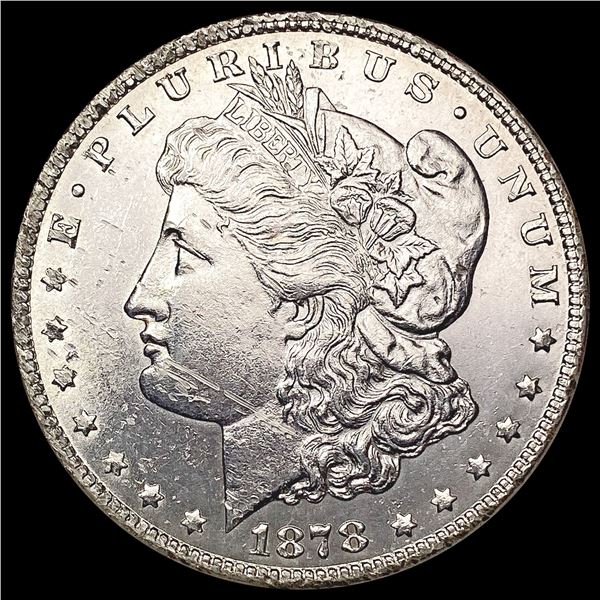 1878 Morgan Silver Dollar CLOSELY UNCIRCULATED