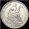 Image 1 : 1891 Seated Liberty Dime CHOICE BU