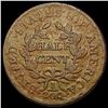 Image 2 : 1804 Crosslet 4 Stems Draped Bust Half Cent NICELY